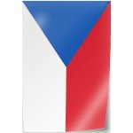 CZECHMANIA Samolepka vlajka 02 - na svislé lepení – Hledejceny.cz