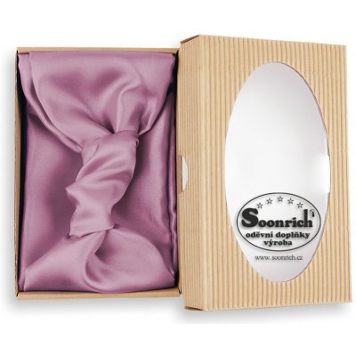 Soonrich hedvábný šátek fialový she015 – Sleviste.cz