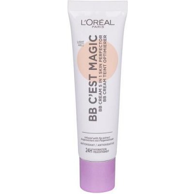 L'Oréal Paris Magic BB 5in1 Transforming Skin Perfector hydratační bb krém Light 30 ml – Hledejceny.cz