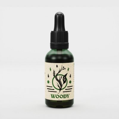 By Elementum Mollis Woody Beard Oil vyživující olej na vousy 30 ml – Zboží Dáma