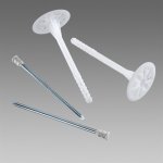 DEN BRAVEN Talířová hmoždinka XPM 10 s kovovým trnem, natloukací, dlouhý rozpon 160mm – Zboží Mobilmania