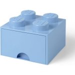 LEGO® Box 4 šuplík 25x25x18cm sv.modrý – Hledejceny.cz