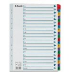 Esselte Mylar - kartonový rozlišovač - 20 listů – Zboží Dáma