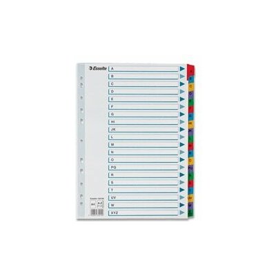 Esselte Mylar - kartonový rozlišovač - 20 listů – Zboží Dáma