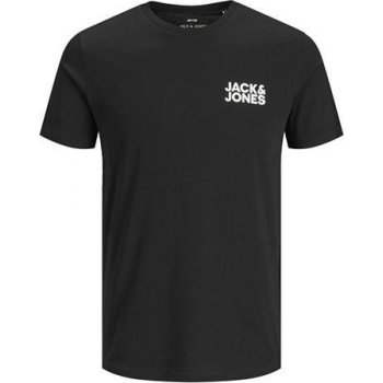 Jack & Jones pánské triko JJECORP 12151955 black