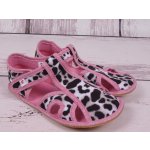 EF barefoot 386 Panterka šedorůžové otevřené – Zboží Dáma