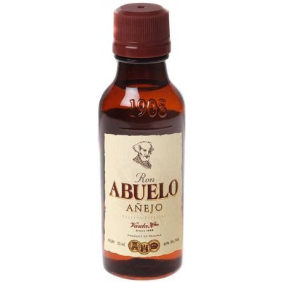 Ron Abuelo Anejo Mini 40% 0,05 l (holá láhev)