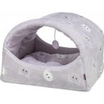Trixie 36847 Mimi Plyšová kukaň s hračkou 42 x 35 x 35 cm – Zboží Mobilmania