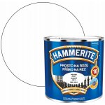 Akzo Nobel Hammerite přímo na rez antikorozní barva hladká bílá, 0,25L – HobbyKompas.cz