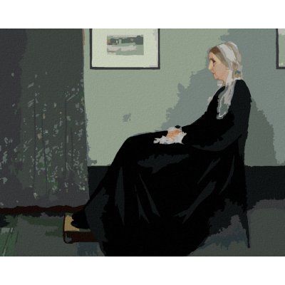 Zuty Malování podle čísel Whistlerova matka j. mcneill Whistler – Zboží Dáma