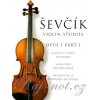 Noty a zpěvník Violin Studies Opus 1, Part 1 Otakar Ševčík