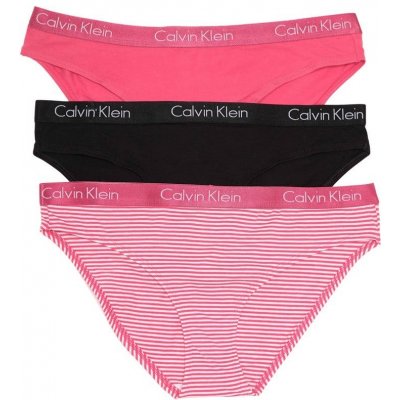 Calvin Klein dámské nohavičky 3pack bikini – Zboží Mobilmania
