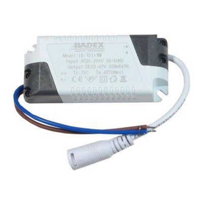 Zdroj-LED driver 8-12W, 230V/27-36V/300mA pro podhled.světla M117,M118 – Sleviste.cz