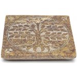 Vykuřovací podložka z mastku s motivem Stromu života – Sleviste.cz