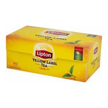 Lipton Yellow Label černý čaj 50 x 2 g