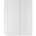 AQUALINE Vega galerka se zrcadlem , 60x70x18, bílá – Zboží Mobilmania