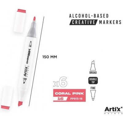 Artix Chromax Coral Pink 16 – Zboží Dáma