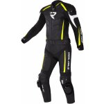 Street Racer Fast Track kožená kombinéza na motorku 2.1 černo-fluo žluto-bílá