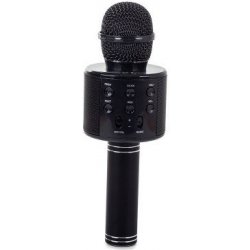 Verk 01377 Karaoke Bluetooth mikrofon 1800mAh černá