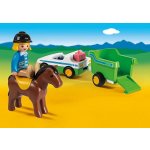 Playmobil 70181 Auto s přívěsem pro koně – Zboží Mobilmania