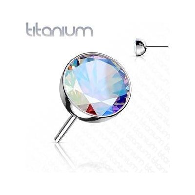 Šperky4U kamínek k PUSH IN piercingu titan TIT1147AB-025 – Zboží Dáma