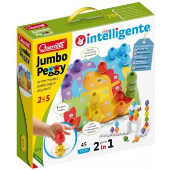 Quercetti Jumbo Peggy jumbo kolíčky & pegboard