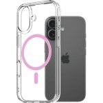 AlzaGuard Crystal Clear TPU Case Compatible with Magsafe pro iPhone 17 růžový AGD-PCMT476P – Hledejceny.cz