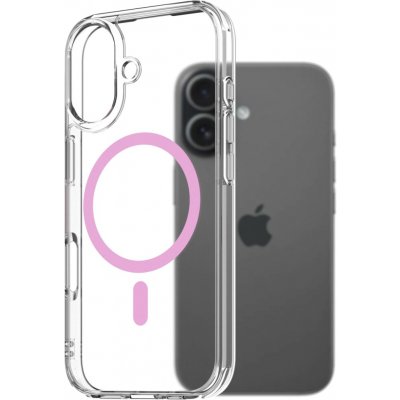 AlzaGuard Crystal Clear TPU Case Compatible with Magsafe pro iPhone 17 růžový AGD-PCMT476P – Hledejceny.cz