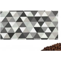 VFstyle nahřívací polštářek bederní s pohankovými slupkami 50x20 cm Triangles šedé