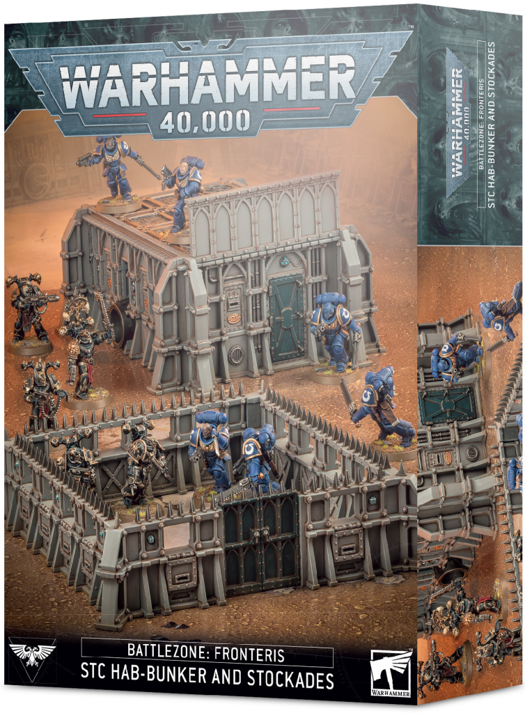 GW Warhammer 40000: Battlezone Fronteris: STC Hab-Bunker and Stockades
