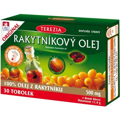 Terezia Company Rakytníkový olej 100% 30 tablet – Zbozi.Blesk.cz
