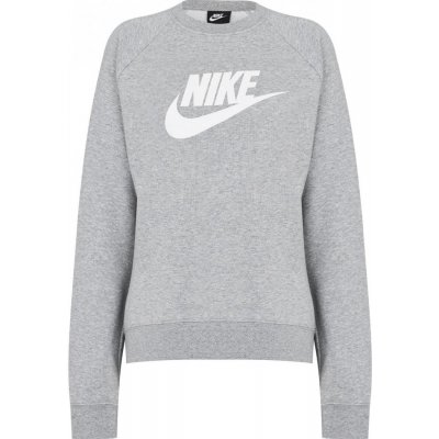 Nike dámská mikina Essential Crew Fleece Grey šedá – Zboží Mobilmania