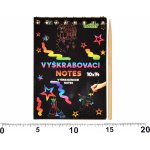 Wiky kreativita Vyškrabovací notes 14x10cm 12 listů – Sleviste.cz