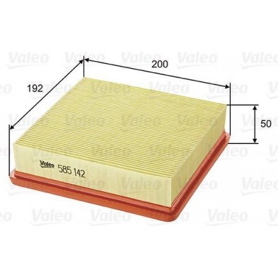 Vzduchový filtr VALEO 585142 – Hledejceny.cz