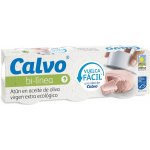 Calvo Tuňák v BIO extra panenském olivovém oleji 3x65 g – Zboží Dáma