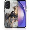 Pouzdro a kryt na mobilní telefon Samsung PROTEMIO 70134 MY ART Ochranný kryt pre Samsung Galaxy A14 / A14 5G GREY MARBLE 140