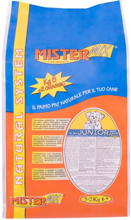 Mister Mix JUNIOR MINI Dogs 25 kg
