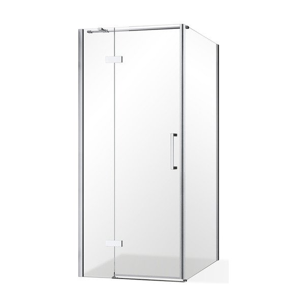 Roth Jednokřídlé sprchové dveře OBDNL P 1 s pevnou stěnou OBDB Orientace=  Pravá, dveří= 90 cm, pevné stěny= 90 cm, Výška koutu= 200 cm  OBDNP1-90_OBDB-90 od 12 487 Kč - Heureka.cz