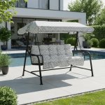 Patio Hawaii Black Edition s bočními stolky H039-06PB 461462 – Hledejceny.cz