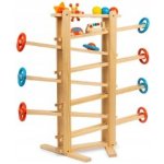 KIK KX5190 Dřevěná kuličková dráha XXL 70 cm – Zboží Dáma