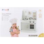 Lamps dřevěná kuchyňka šedá – Zboží Dáma