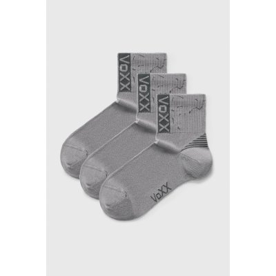 Voxx Codex 3PACK ponožky světle šedé – Zboží Dáma