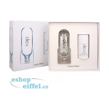 Calvin Klein CK2 EDT 100 ml + deostick 75 ml dárková sada