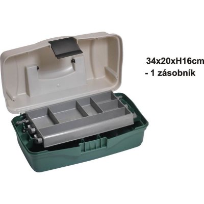 SPORTS kufrík rybársky jednoposchodový 34x20x16 cm – Zboží Dáma