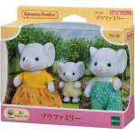 Sylvanian Families Rodina 3 slonů – Zboží Mobilmania