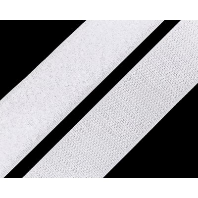 Stoklasa Suchý zip háček + plyš 780022/1 bílý, šířka 3cm (v metráži) – Zboží Mobilmania