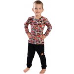 Dětské tričko Bettymode hasiči červená dlouhý rukáv – Zboží Mobilmania