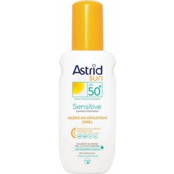 Astrid Sun Sensitive Kid SPF50+ mléko na opalování spray 150 ml