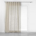 Douceur d'intérieur Záclona se skrytými poutky HALTONA, 140 x 240 cm, béžová béžová – Hledejceny.cz