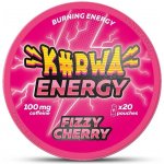 Kurwa Energy kofeinové sáčky fizzy cherry 100 mg 20 sáčků – Zboží Dáma